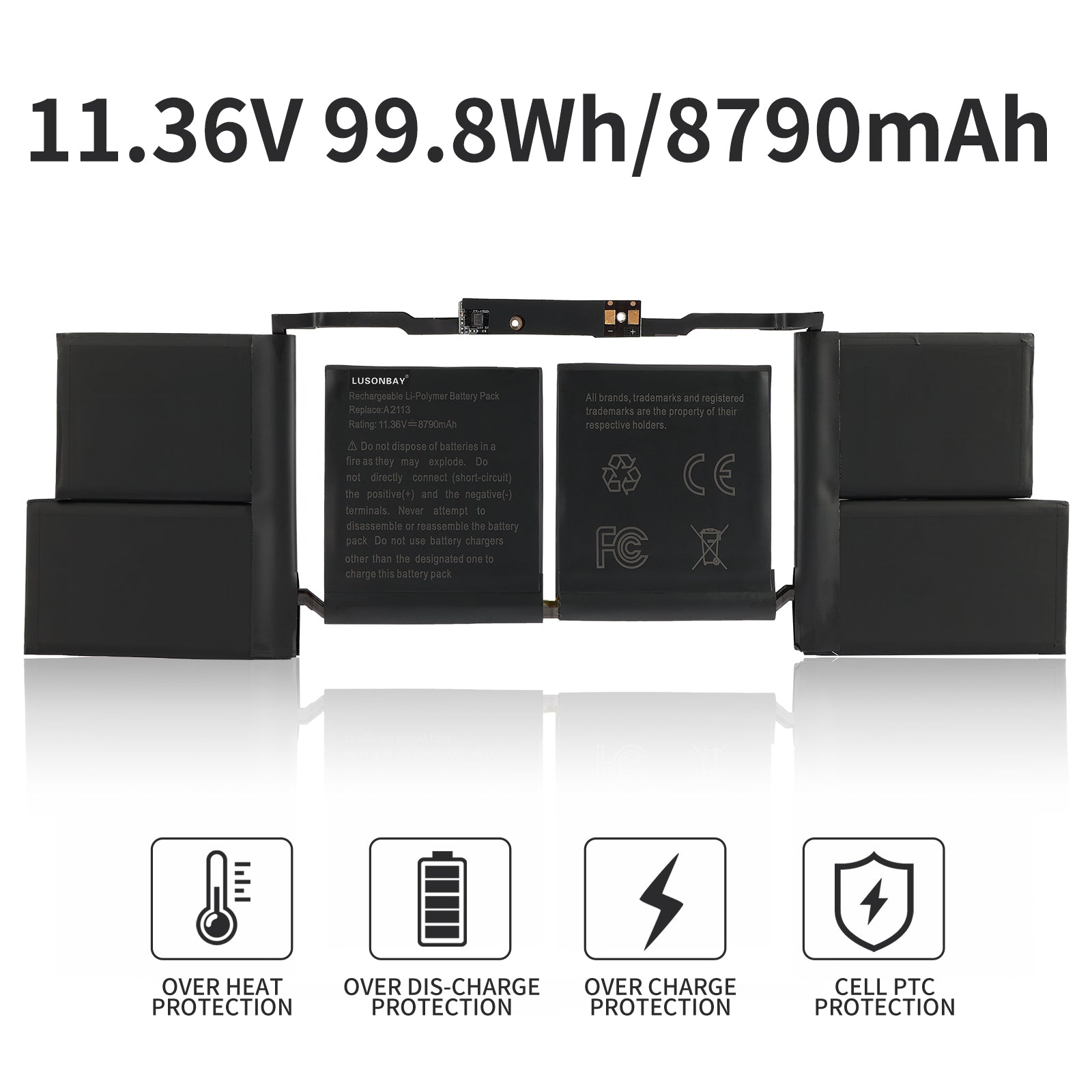 A2113-11.36V-99.8WH-MacBook-Battery-LUSONBAY