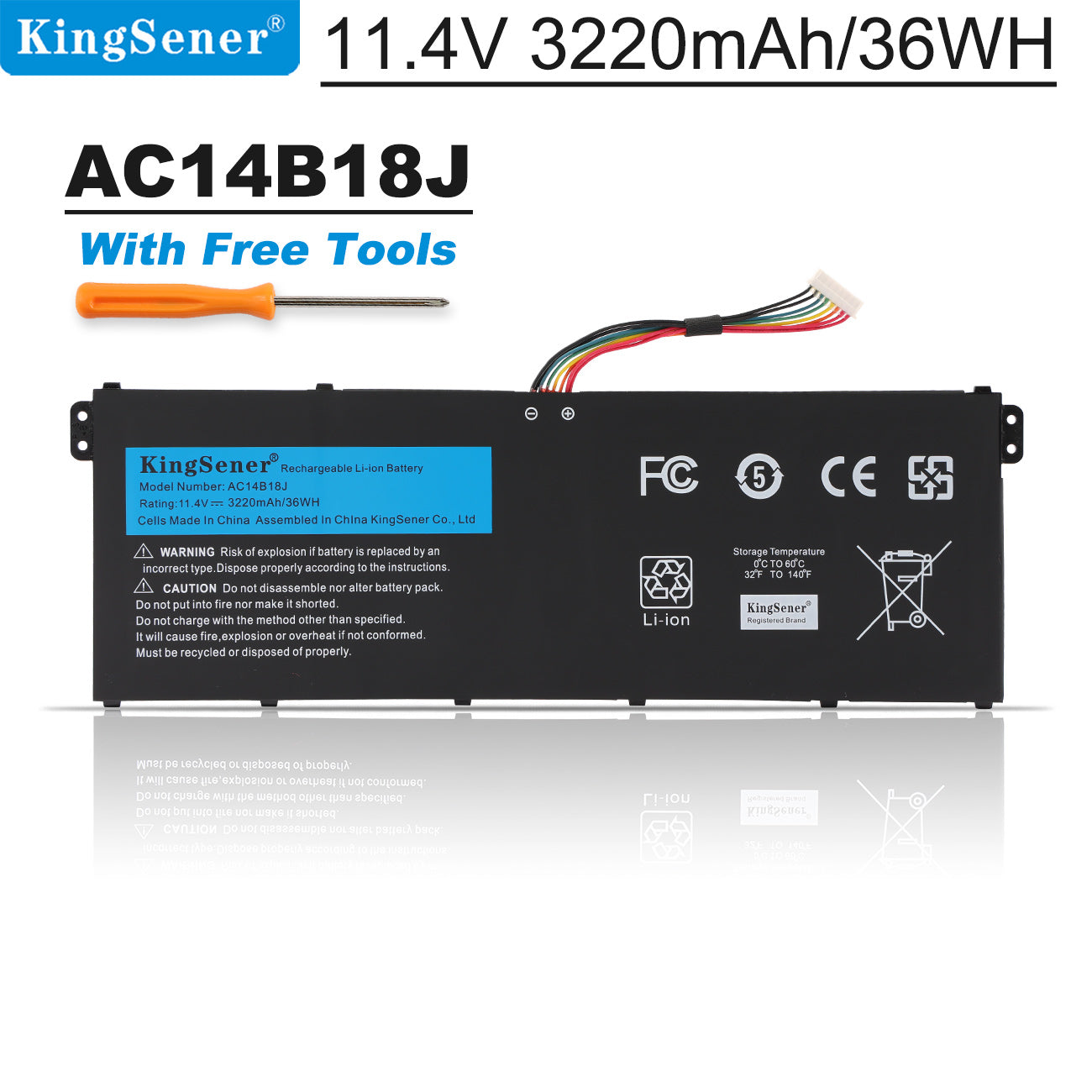 ACER-AC14B18J-3220mAh