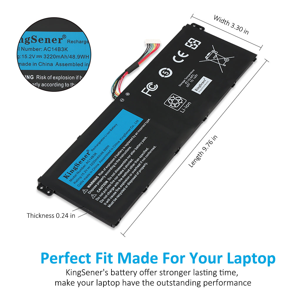 ACER-AC14B3K-3220mAh