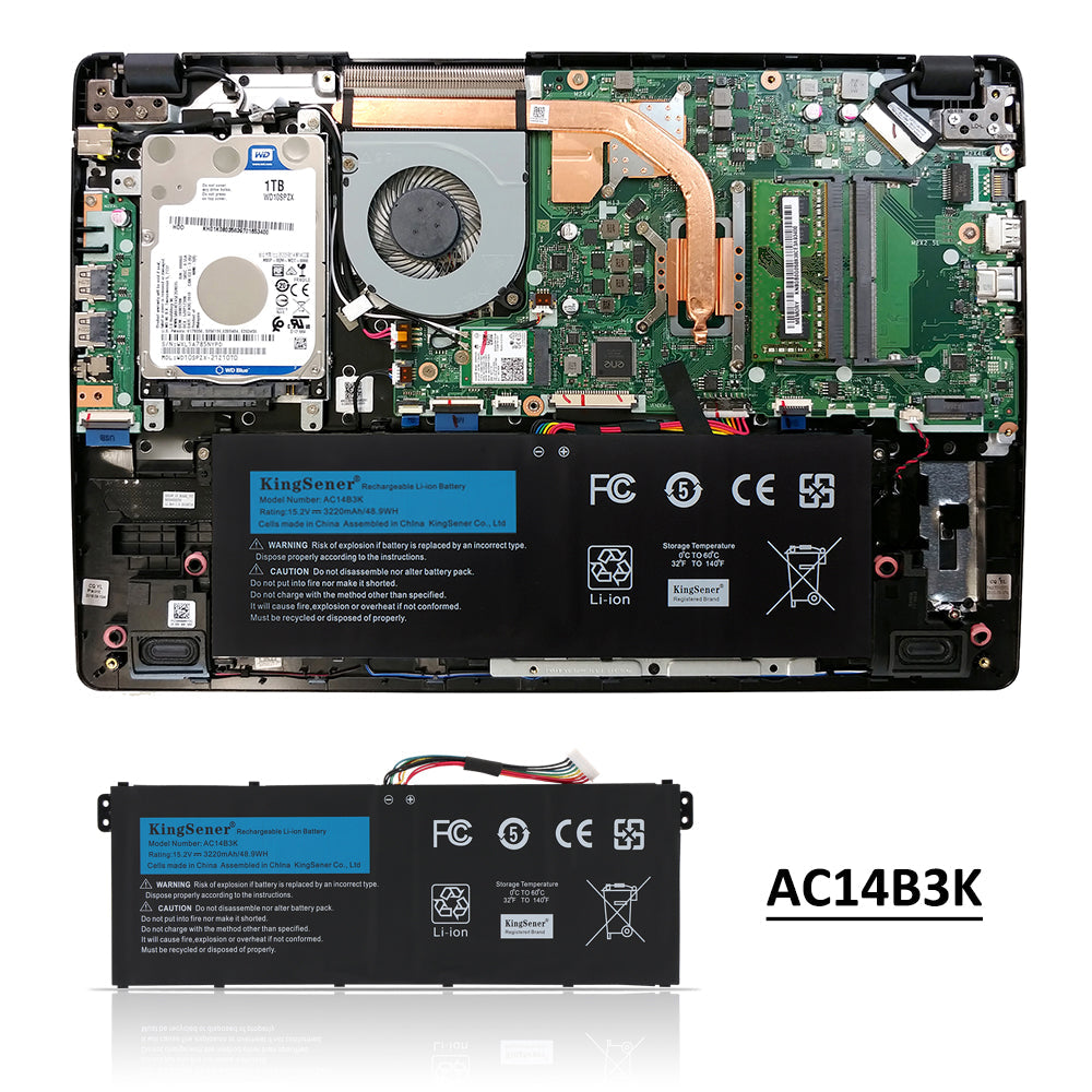 ACER-AC14B3K-3220mAh