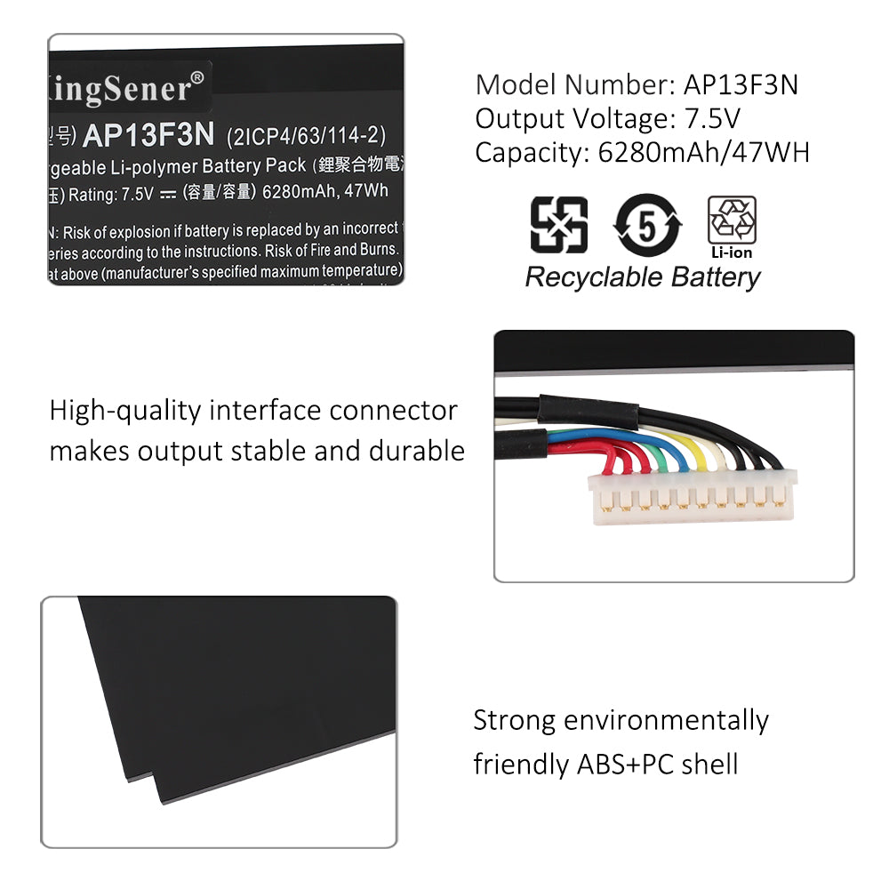 ACER-AP13F3N-6280mAh