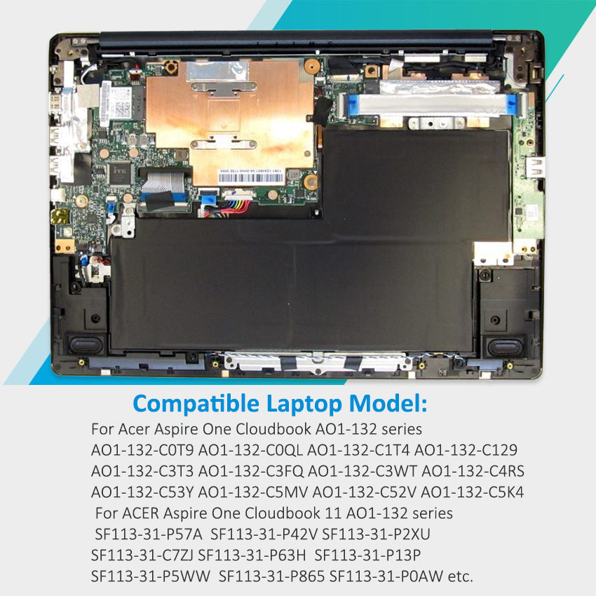 Kingsener AP16A4K 筆記本電池 適用於 Acer Swift SF113-31-P63H P0N9 P42V AO1-132-C0QL C129 C3FQ KT.00304.003 3ICP4/68/111