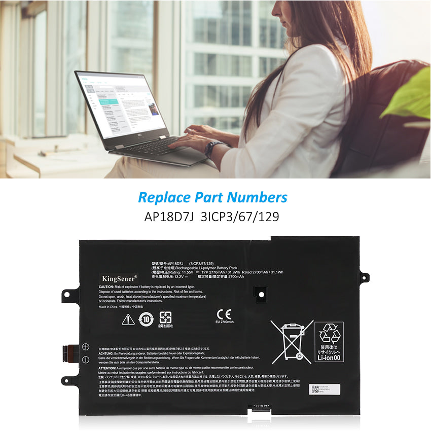 ACER-AP18D7J-11.55V-31.9WH-Laptop-Battery
