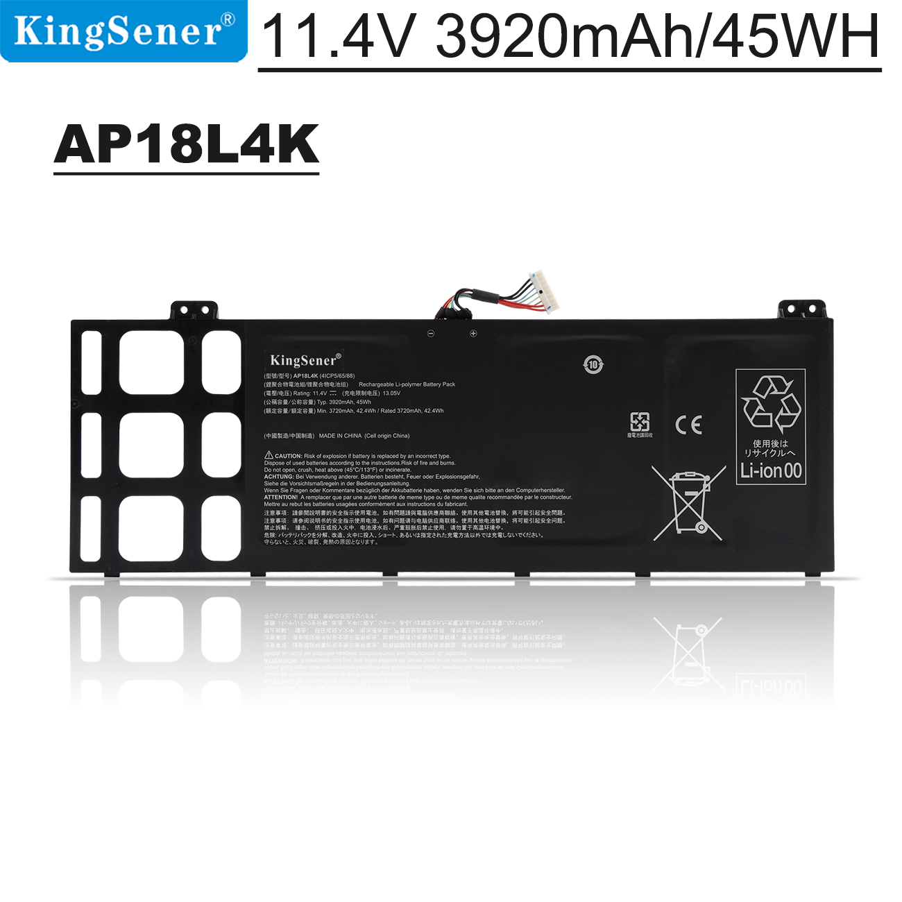 ACER-AP18L4K-3920mAh