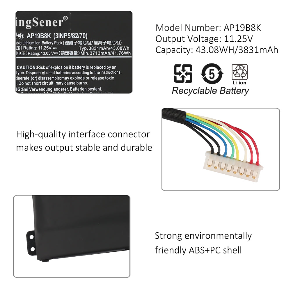 ACER-AP19B8K-3831mAh