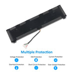 KingSener AP21A8T AP21A5T AP21A7T 筆記型電腦電池，適用於 Acer Predator Helios 300 PH317-56-78LY PH317-56-78SM PH315-55-72EA