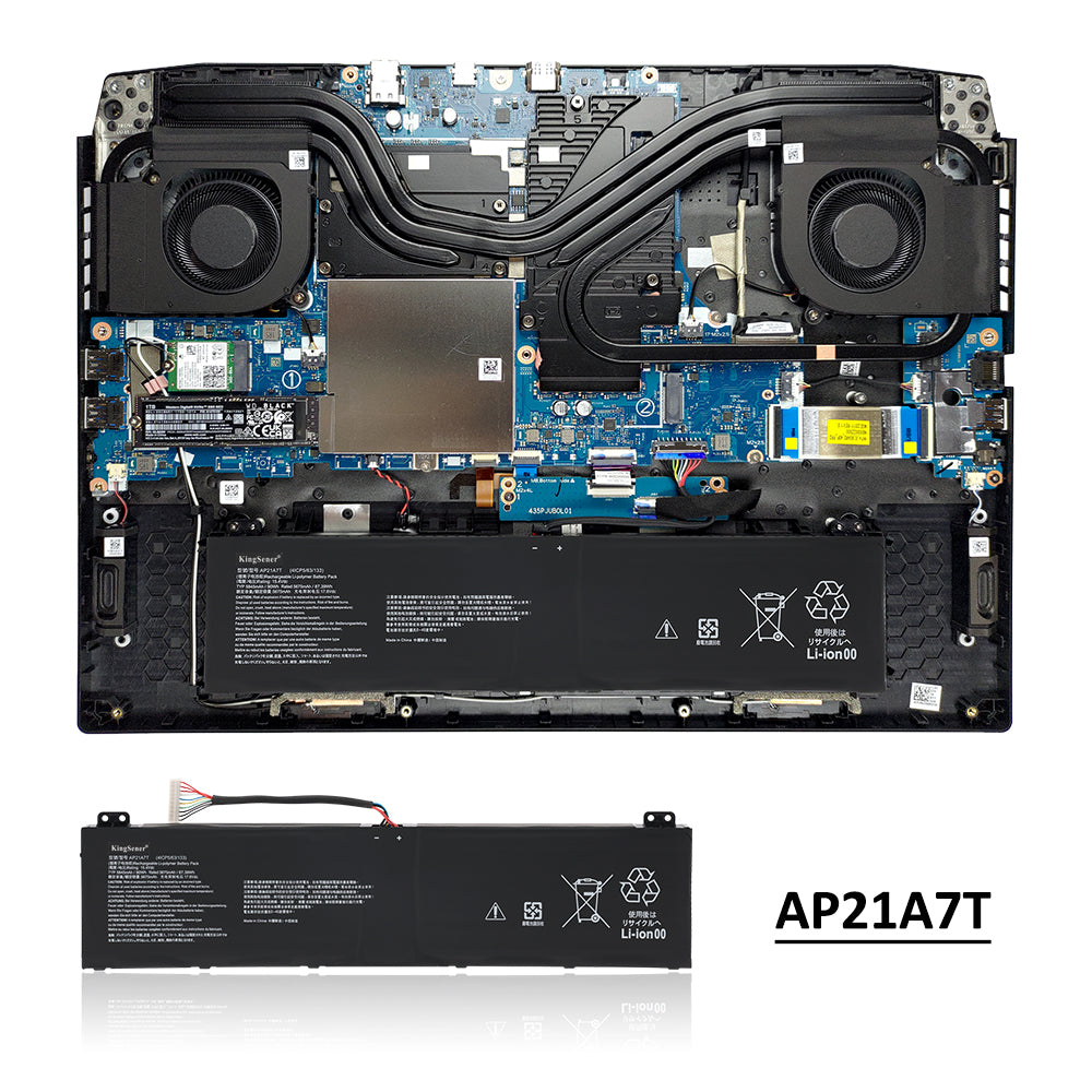 KingSener AP21A8T AP21A5T AP21A7T 筆記型電腦電池，適用於 Acer Predator Helios 300 PH317-56-78LY PH317-56-78SM PH315-55-72EA
