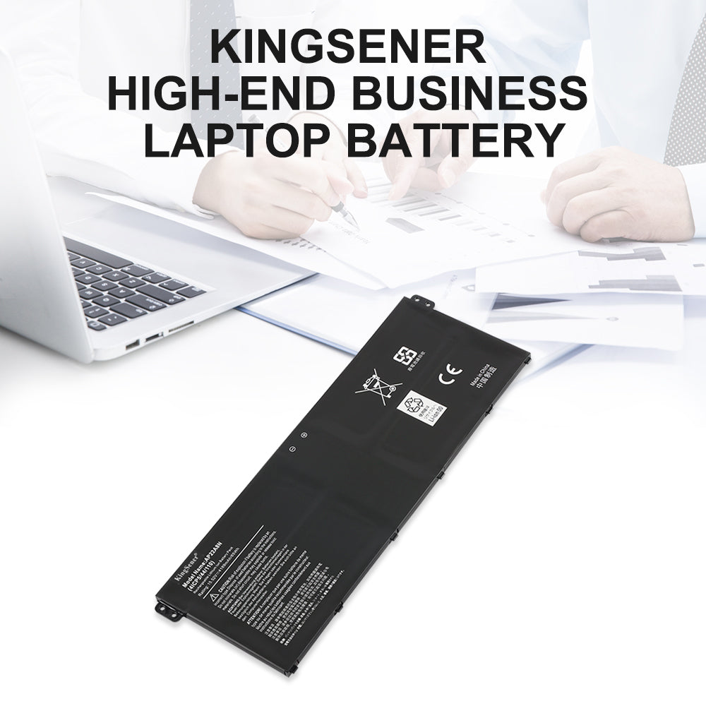 KingSener AP22A8N 筆記型電腦電池，適用於 Acer Swift Go SFG14-71 SFG14-71T SFG14-72 SFG14-41 TravelMate P2 TMP214-55 TMP214-55-TCO TMP216-51-TCO TravelMate P4