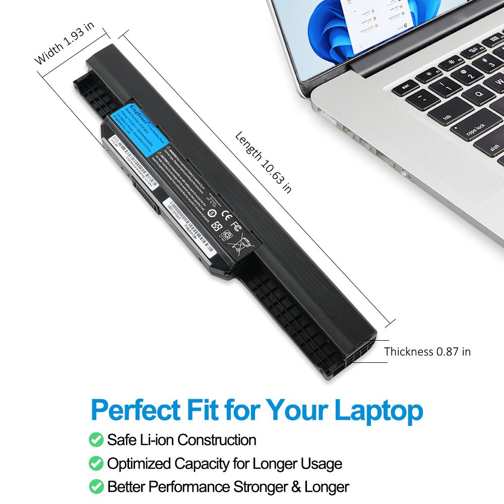 ASUS-A32-K53-10.8V-5.2Ah-Laptop-Battery