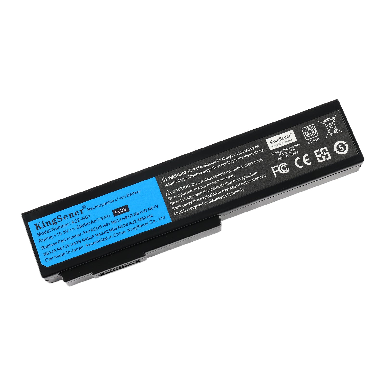 ASUS-A32-N61-10.8V-73Wh-Laptop-Battery