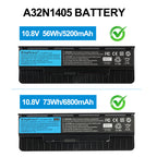 ASUS-A32N1405-10.8V-73Wh-Laptop-Battery