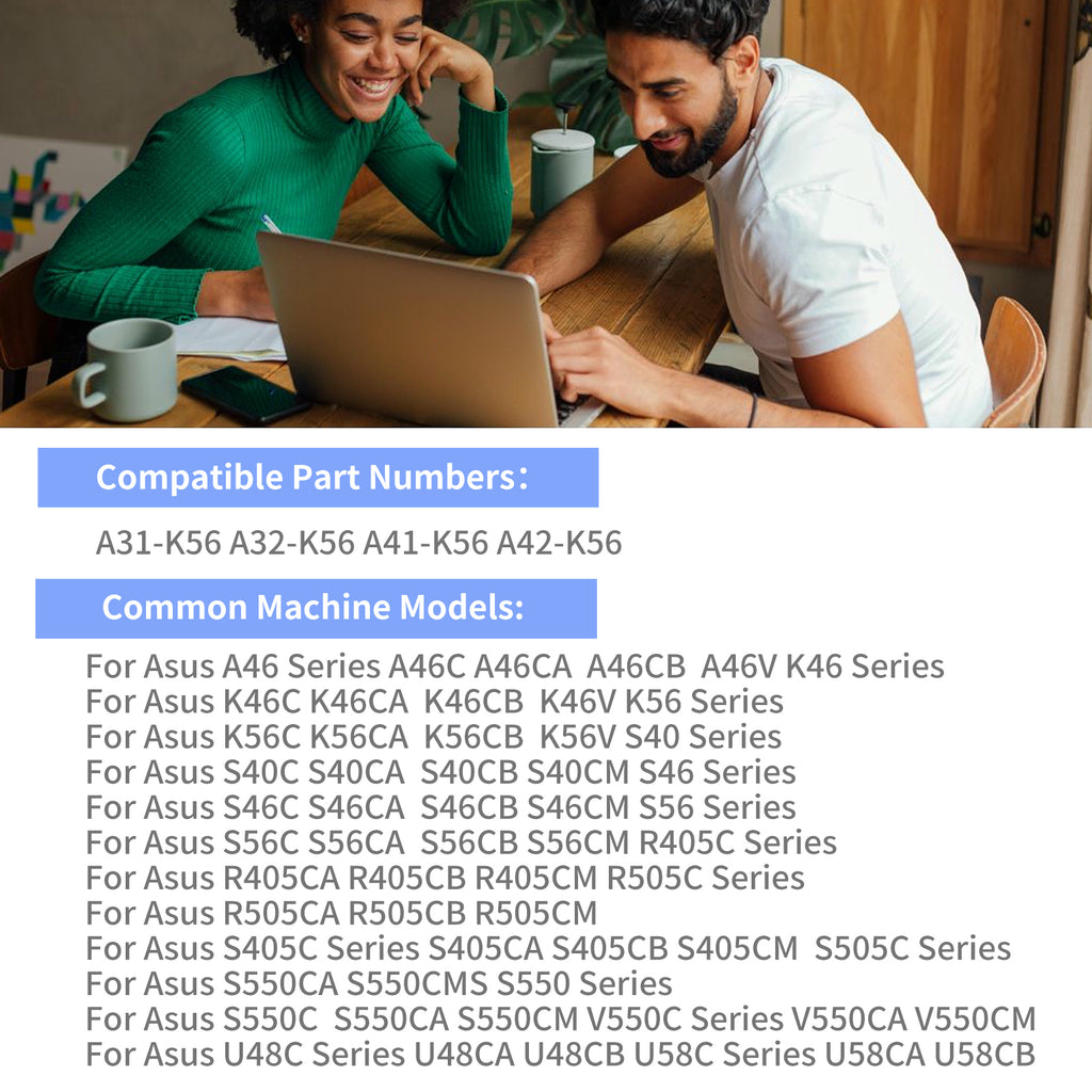 ASUS-A41-K56-14.8V-3.4Ah-Laptop-Battery