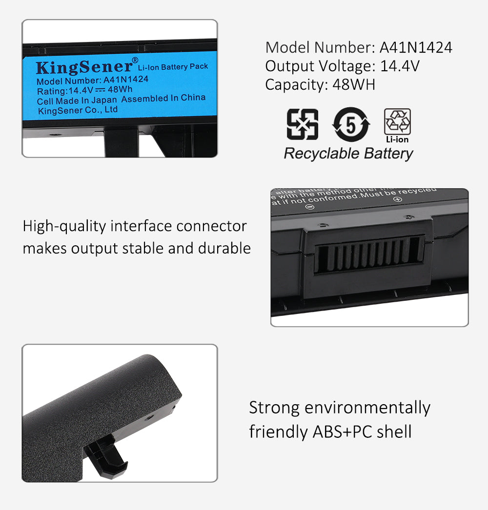 ASUS-A41N1424-48WH-Laptop-Battery