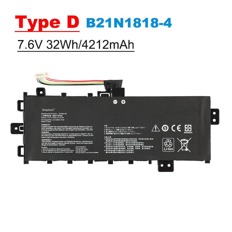 ASUS-B21N1818-4-7.6V-32Wh-Laptop-Battery