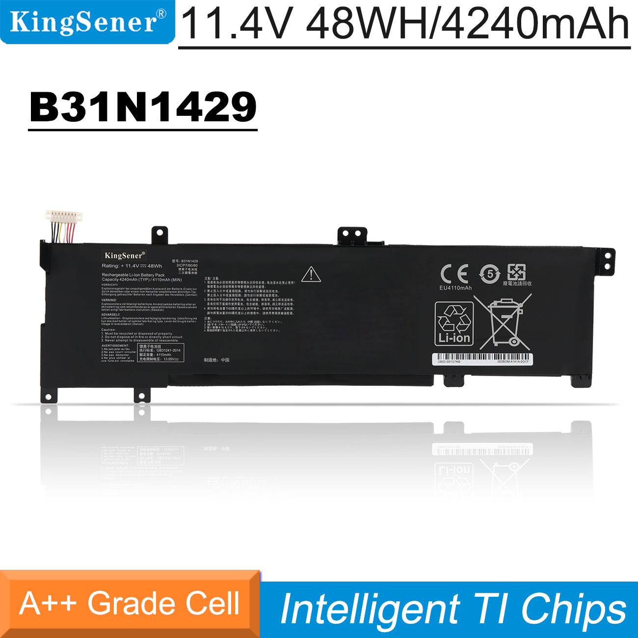 ASUS-B31N1429-11.4V-48WH-Laptop-Battery
