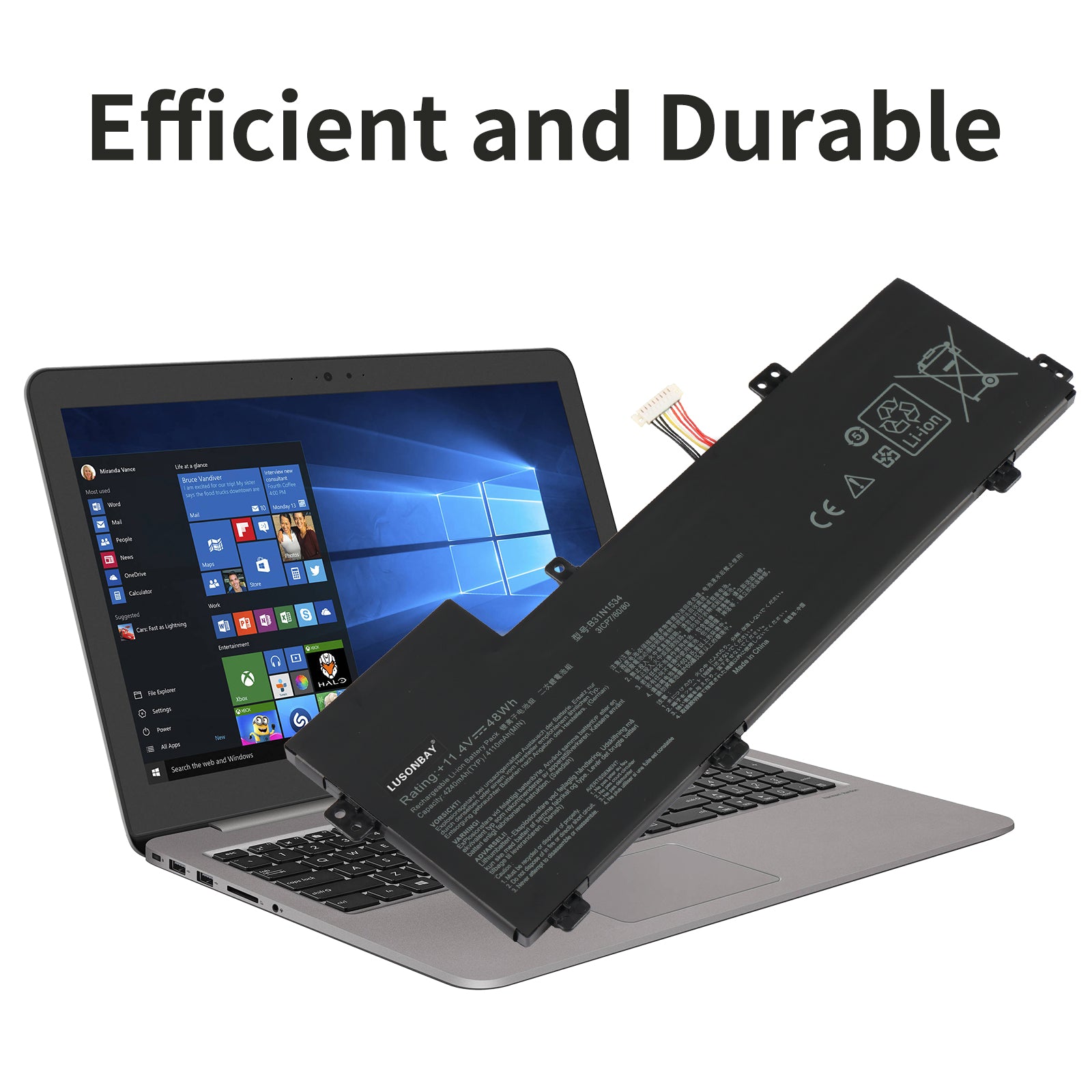 ASUS-B31N1534-11.4V-48WH-Laptop-Battery-LUSONBAY