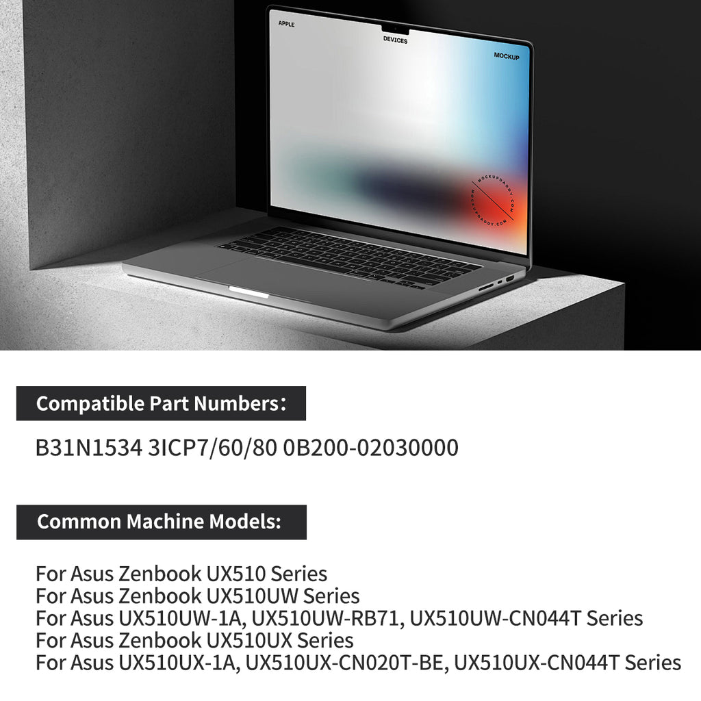 ASUS-B31N1534-11.4V-48WH-Laptop-Battery-LUSONBAY