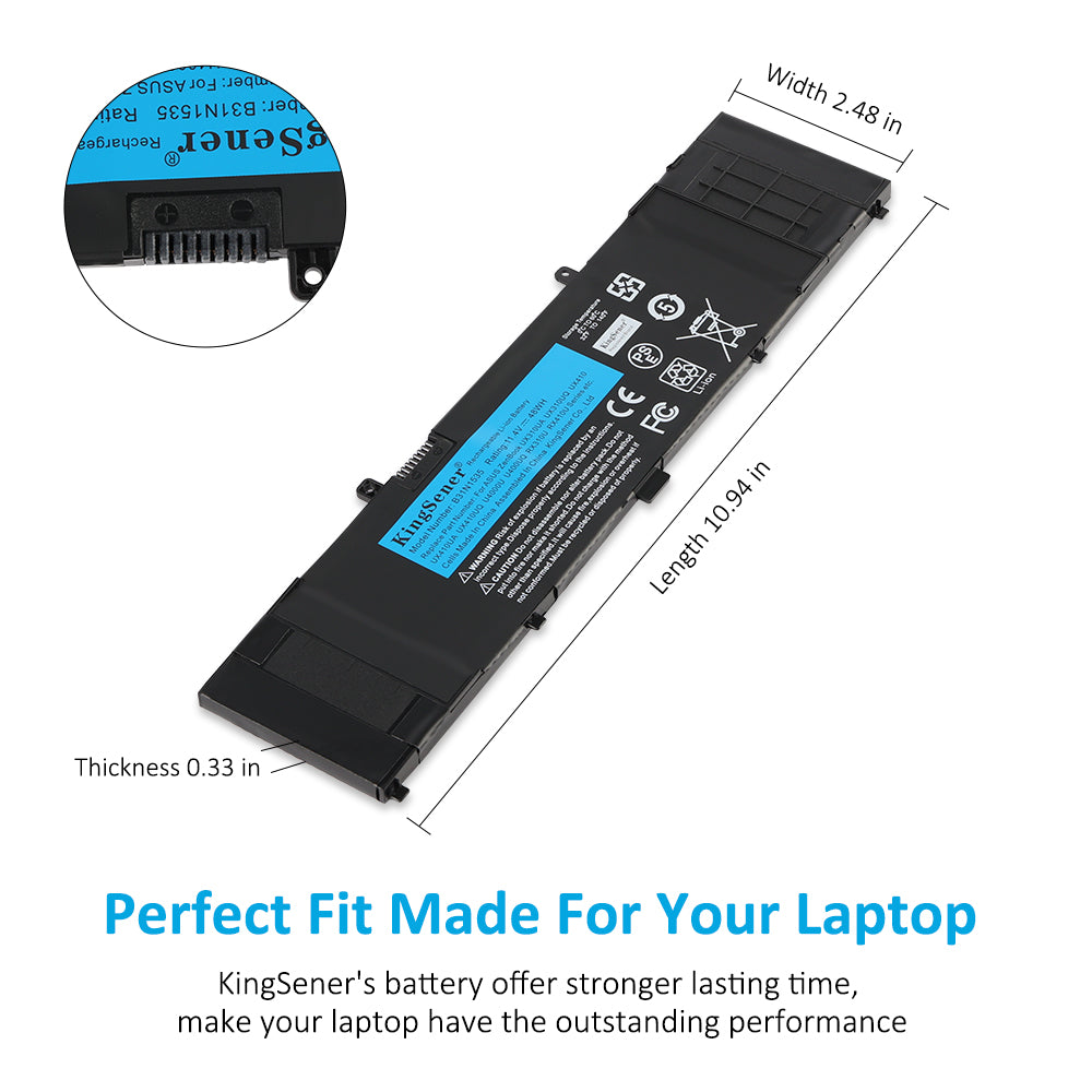 ASUS-B31N1535-11.4V-4211mAh-Laptop-Battery