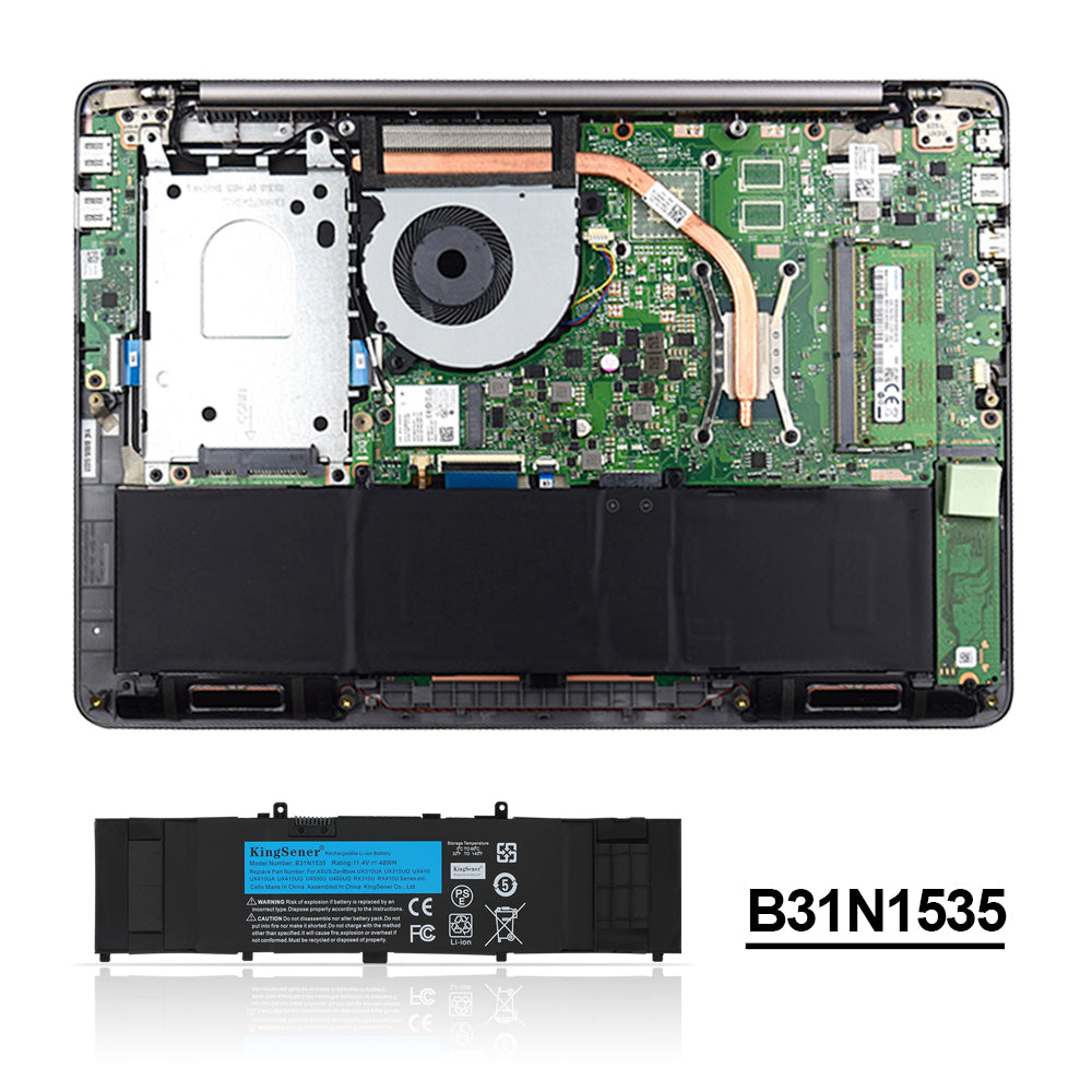 ASUS-B31N1535-11.4V-4211mAh-Laptop-Battery