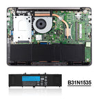 ASUS-B31N1535-11.4V-4211mAh-Laptop-Battery