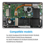 ASUS B31N1637 replacement Li-Polymer laptop battery 11.52V 42Wh specs 11-pin interface with metal buckle