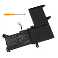 ASUS B31N1637 replacement Li-Polymer laptop battery 11.52V 42Wh 3653mAh PH2 screwdriver for installation