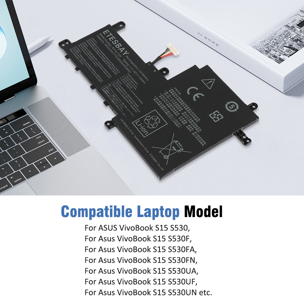 Bàn phím Asus Vivobook S15 S530 K530F S530FA S530U X530 X530F X530UA Bàn phím Asus Vivobook S15 S530 K530F S530FA S530U X530 X530F X530UA