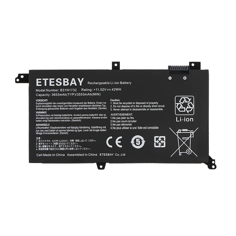 ASUS-B31N1732-42Wh-Laptop-Battery