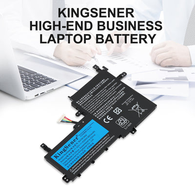 Kingsener B31N1842 42WH Laptop Battery For Asus VivoBook F513EA F513EP F513IA K513E K513EA K513EP KM513UA M513IA M513UA S513EA S513IA S531FA S531FL S533UA X513EA