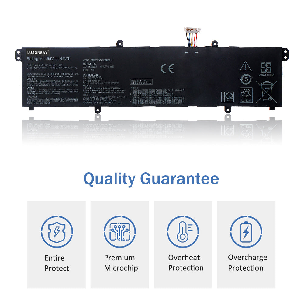 ASUS-B31N1911-11.55V-42Wh-Laptop-Battery
