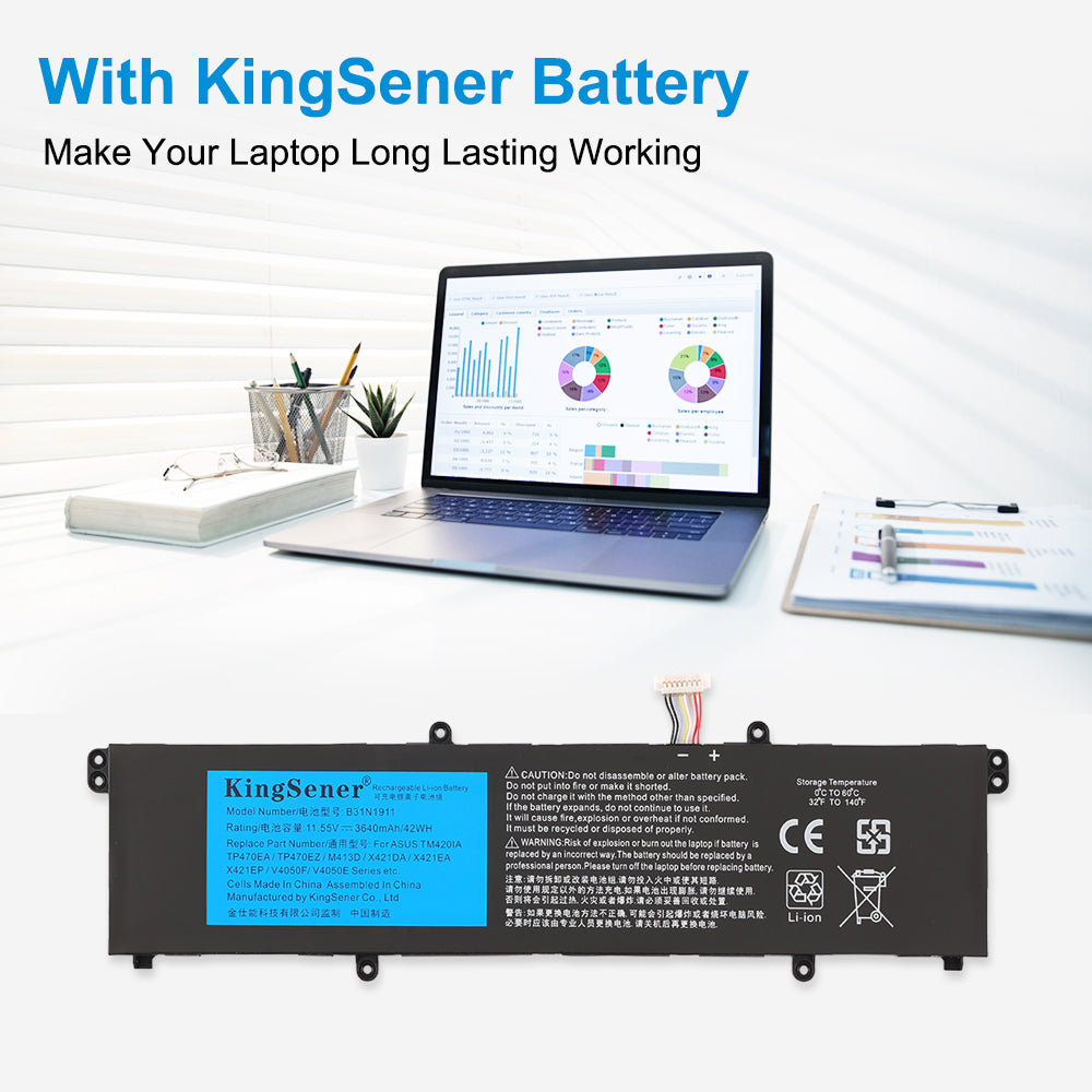 ASUS-B31N1911-3640mAh-Laptop-Battery