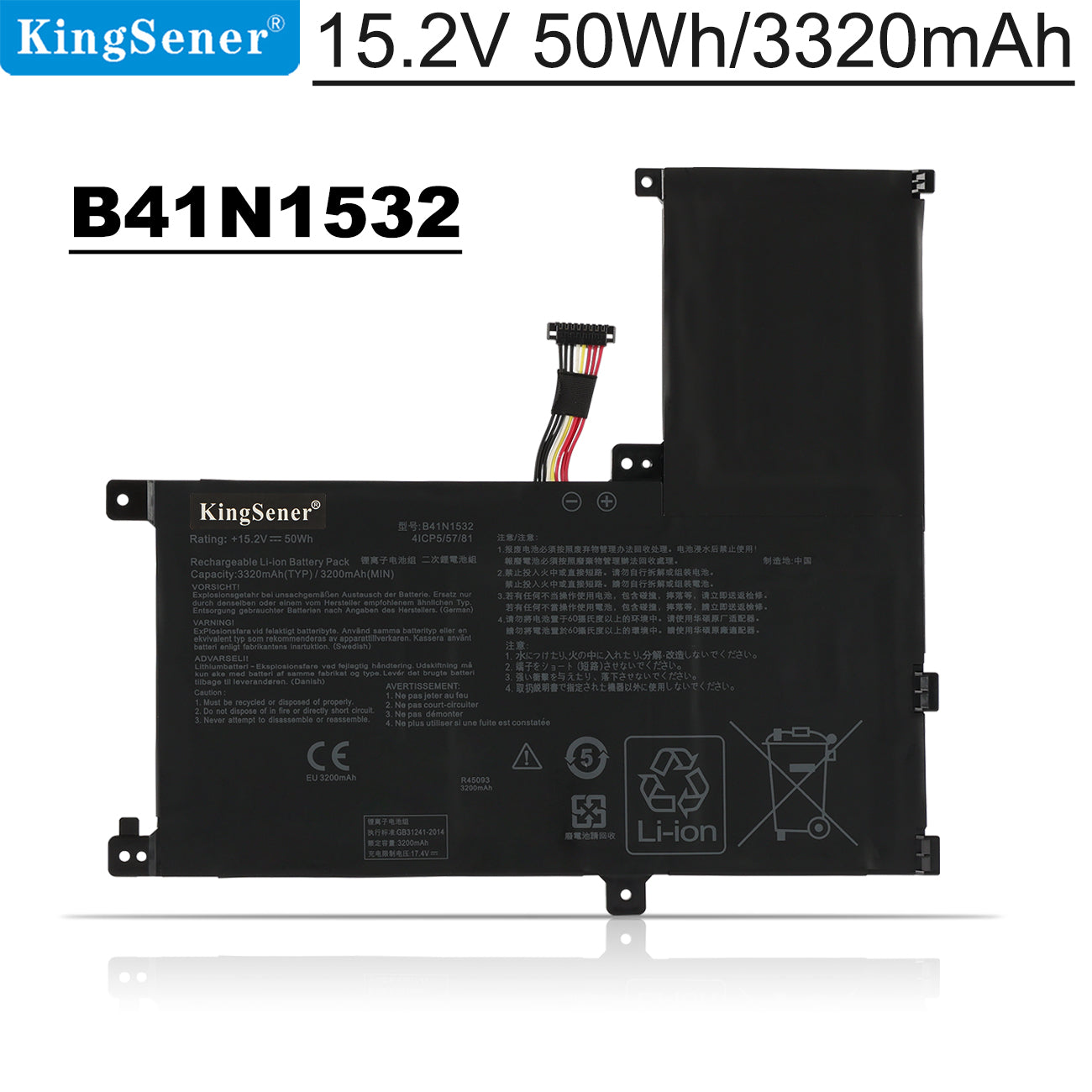 ASUS-B41N1532-15.2V-50Wh-Laptop-Battery