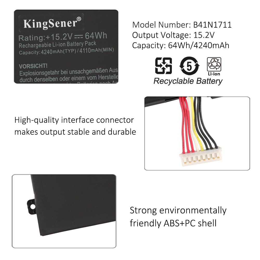 Asus-TUF-B41N1711-64Wh-Laptop-Battery