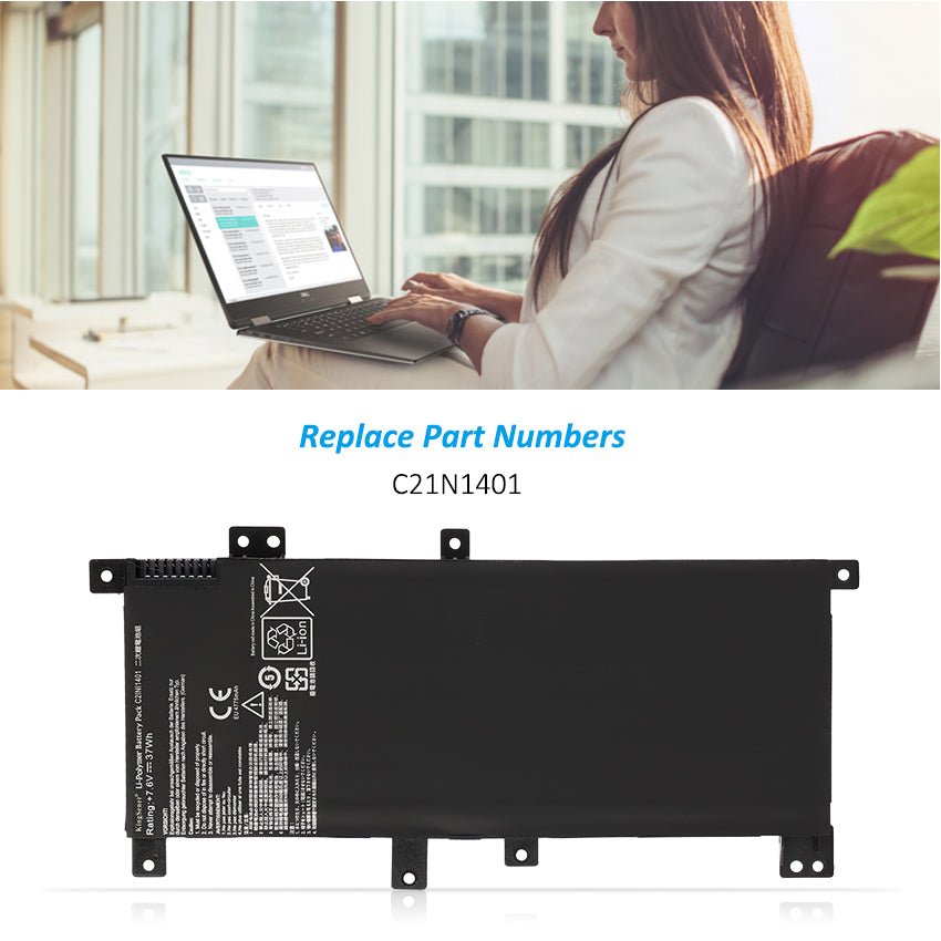 Bateria para laptop Asus série F454L F454LJ F454LJ5200 F454LI F454LI5010