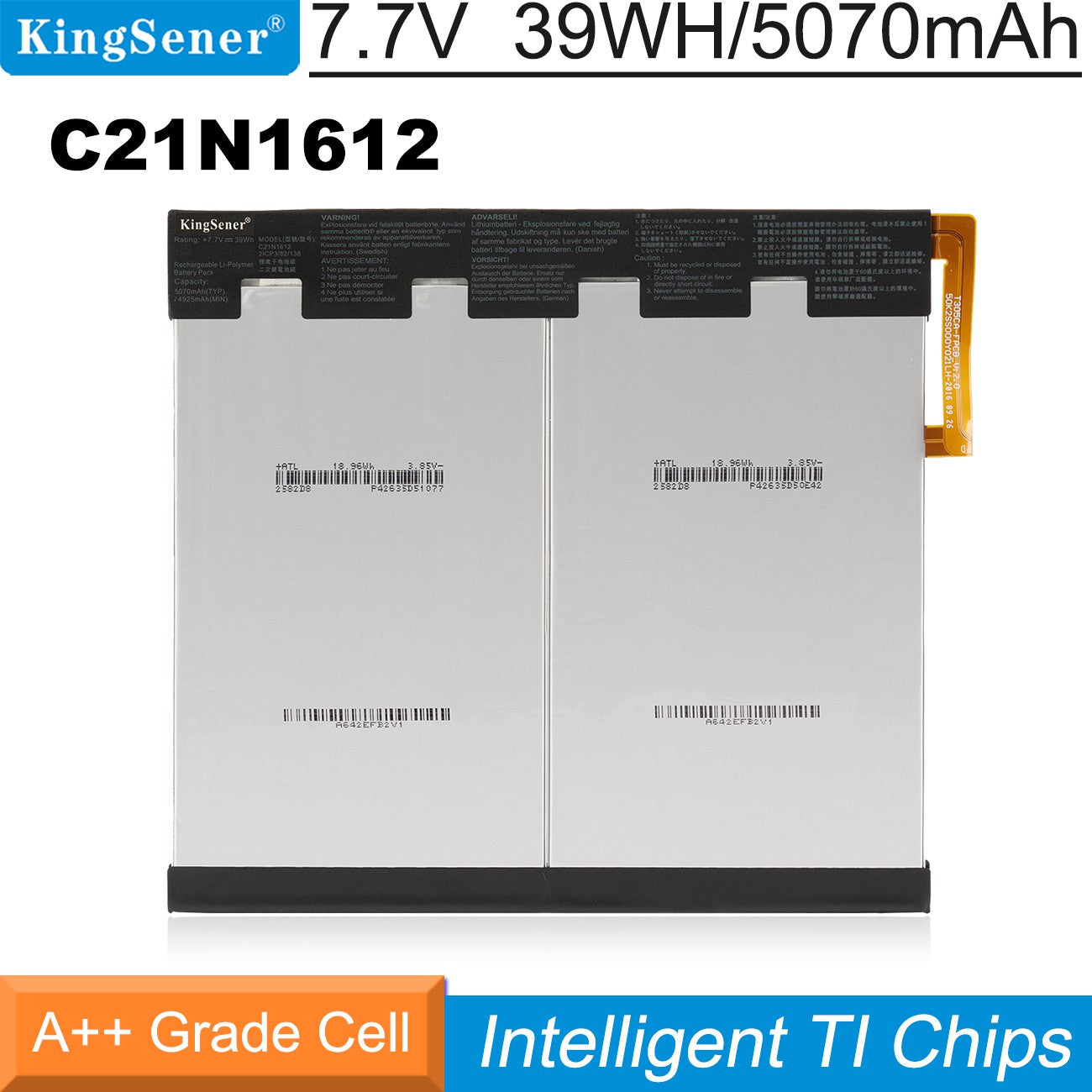    ASUS-C21N1612-7.7V-39WH-Laptop-Battery