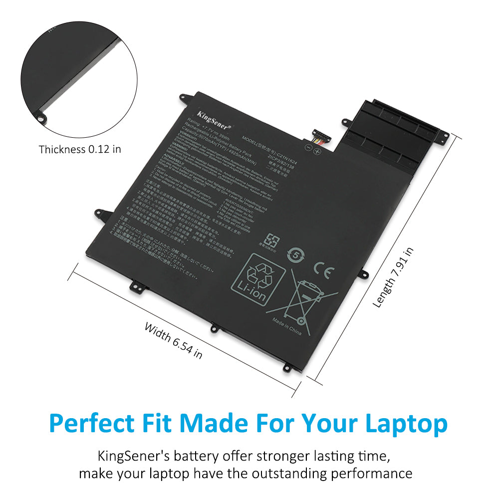 ASUS-C21N1624-39WH-Laptop-Battery