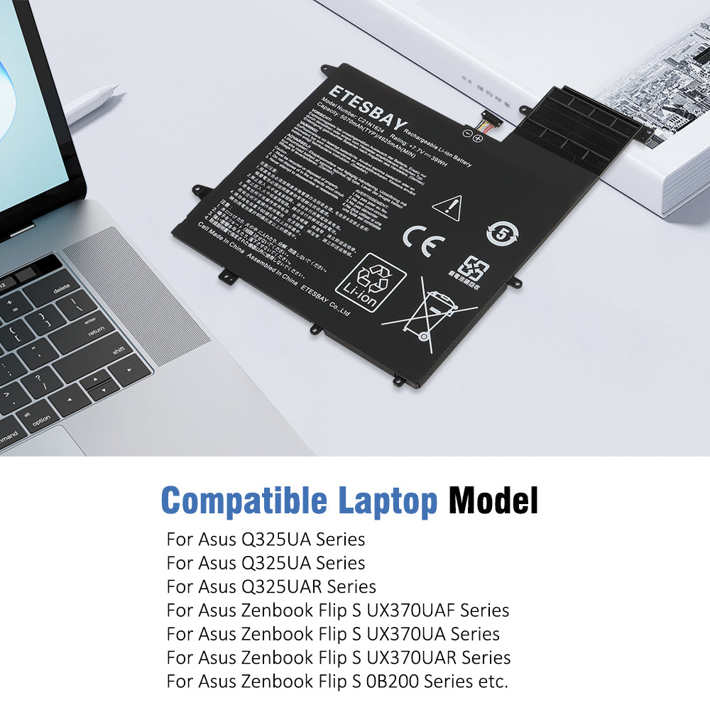 ASUS-C21N1624-39Wh-Laptop-Battery