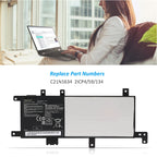 ASUS-C21N1634-7.6V-5000mAh-Laptop-Battery
