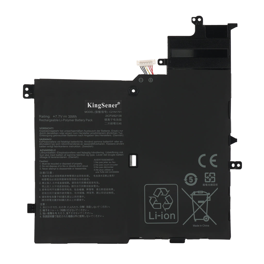 ASUS-C21N1701-7.7V-39WH-Laptop-Battery