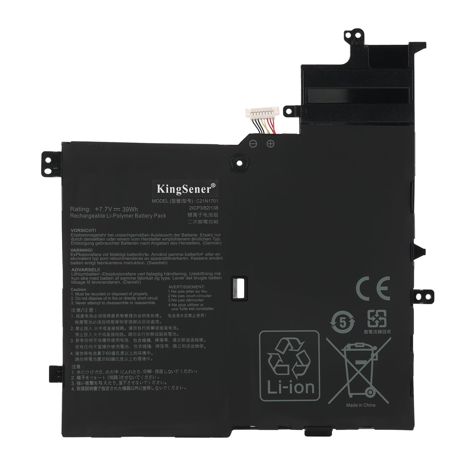 ASUS-C21N1701-7.7V-39WH-Laptop-Battery