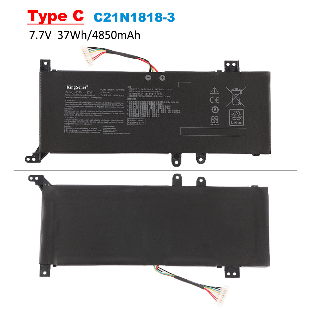 ASUS-C21N1818-1-7.6V-32Wh-Laptop-Battery