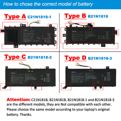 ASUS-C21N1818-1-Series-Battery