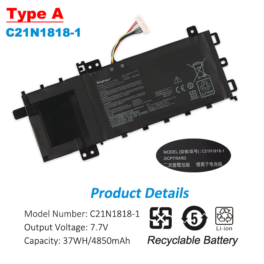 ASUS-C21N1818-1-7.7V-32WH-Battery