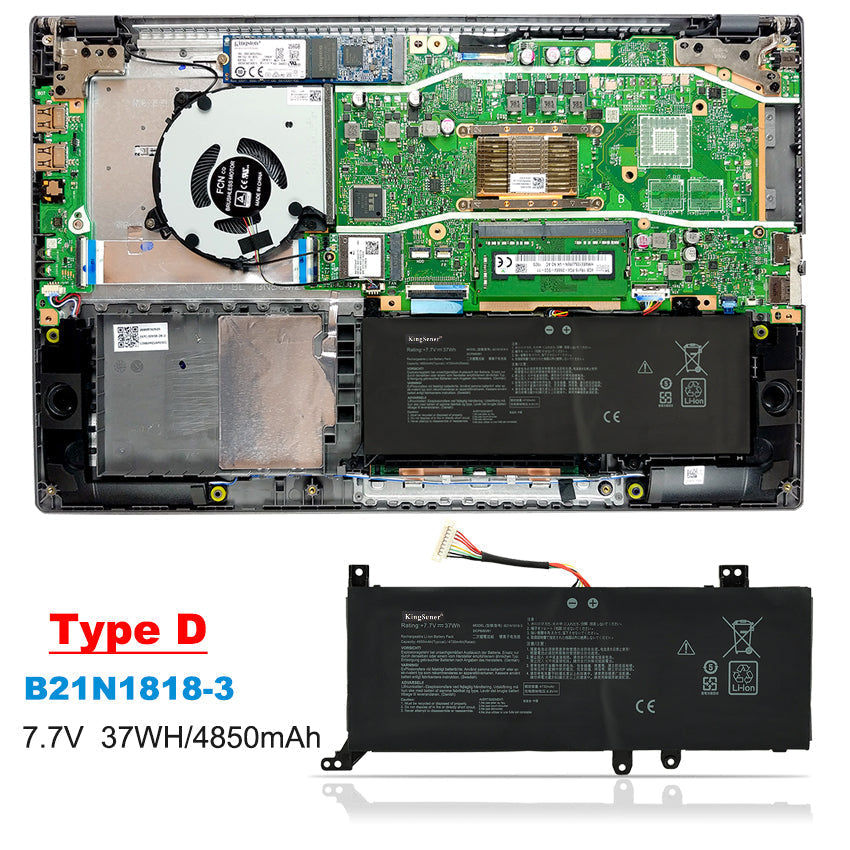 ASUS-B21N1818-3-7.7V-37WH-Battery
