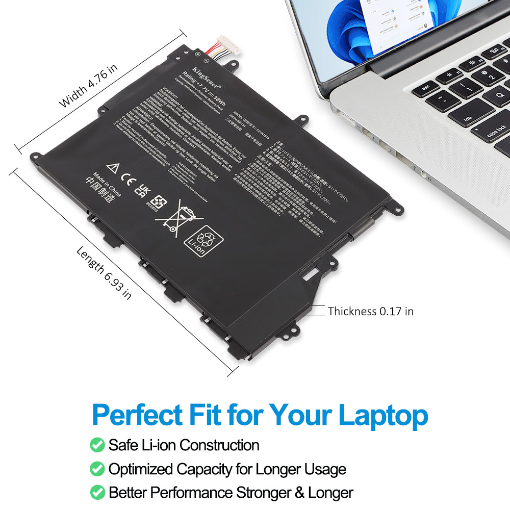 ASUS-C21N1819-7.7V-38Wh-Laptop-Battery