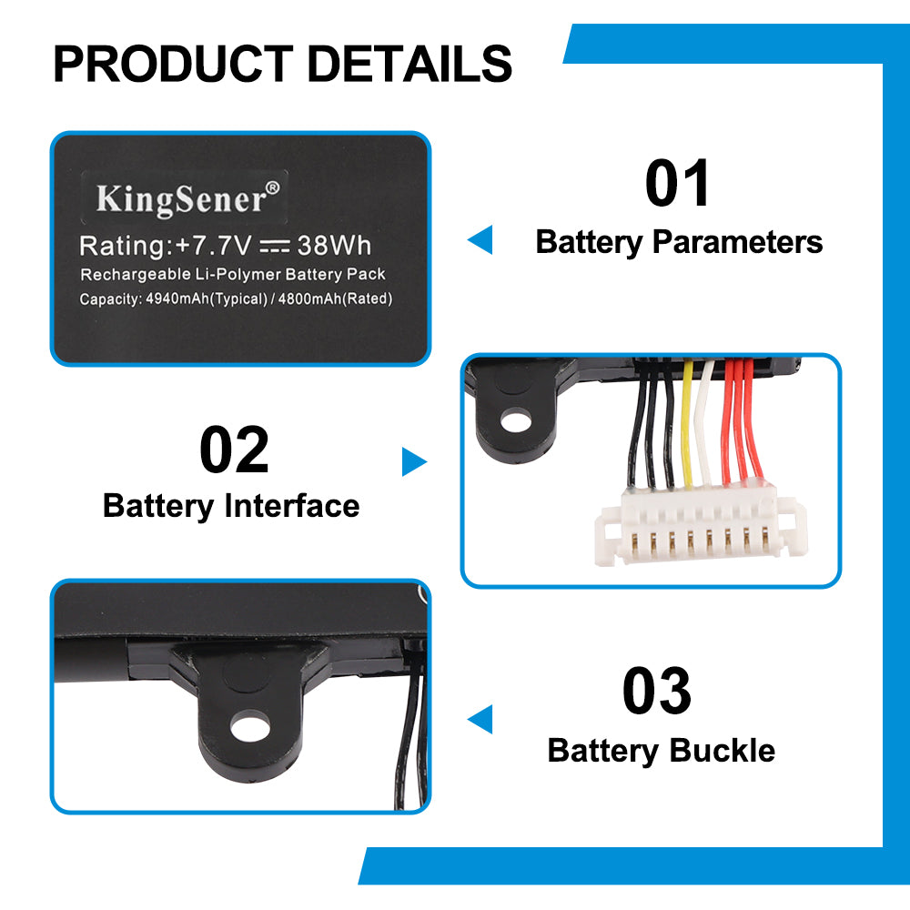ASUS-C21N1819-7.7V-38Wh-Laptop-Battery