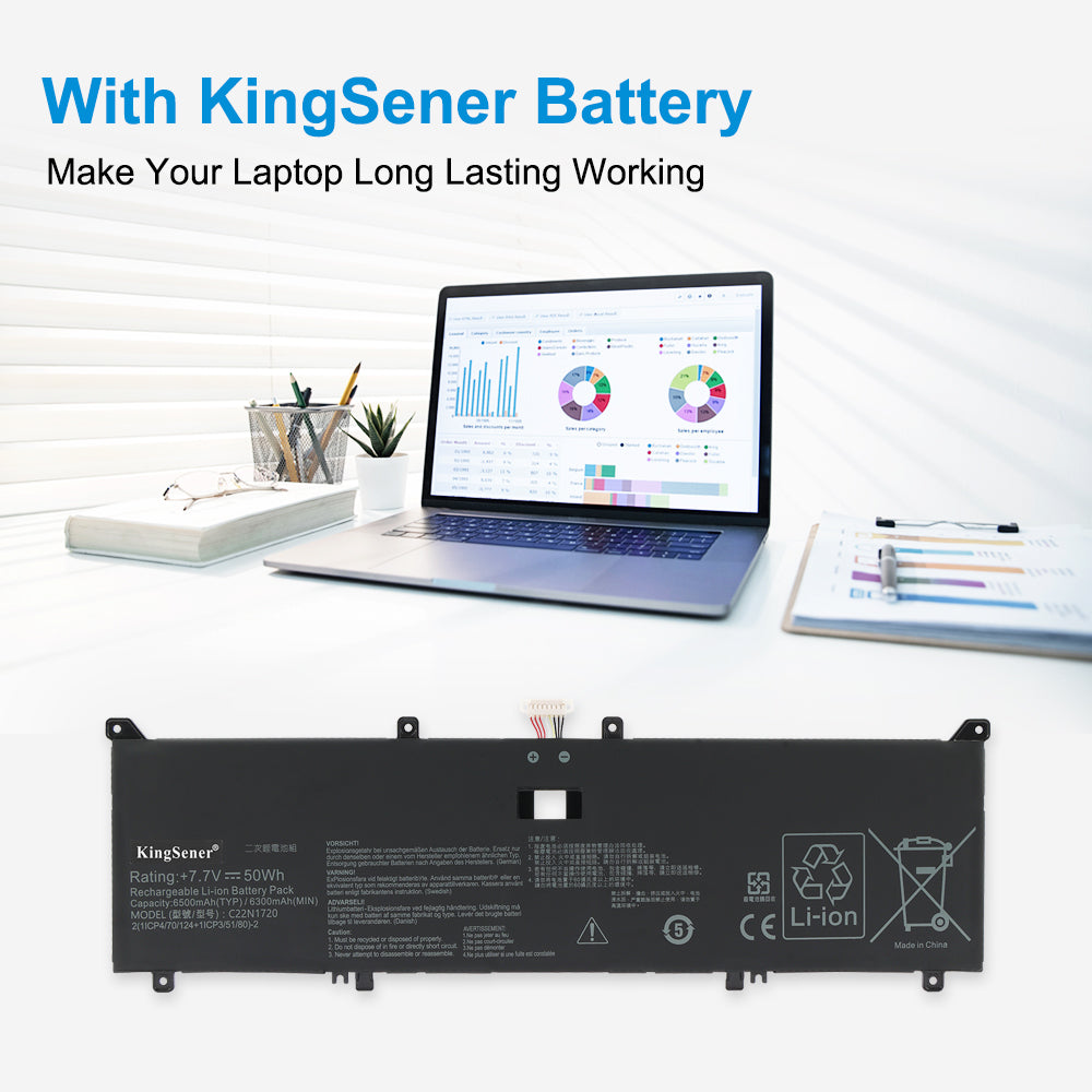 ASUS-C22N1720-7.7V-50WH-Laptop-Battery