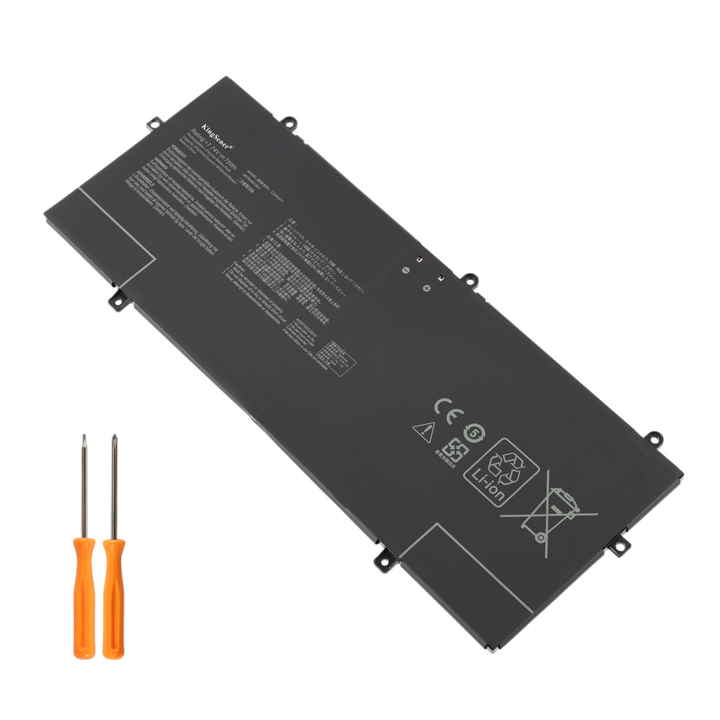C22N2211 75Wh Li-ion battery comes with free screwdriver tools for easy DIY replacement in ASUS ZenBook 14 OLED
