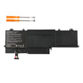 ASUS C23-UX32 replacement Li-polymer laptop battery 7.4V 48Wh 6520mAh T5 PH3 screwdrivers for installation