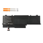 ASUS C23-UX32 replacement Li-polymer laptop battery 7.4V 48Wh 6520mAh T5 PH3 screwdrivers for installation